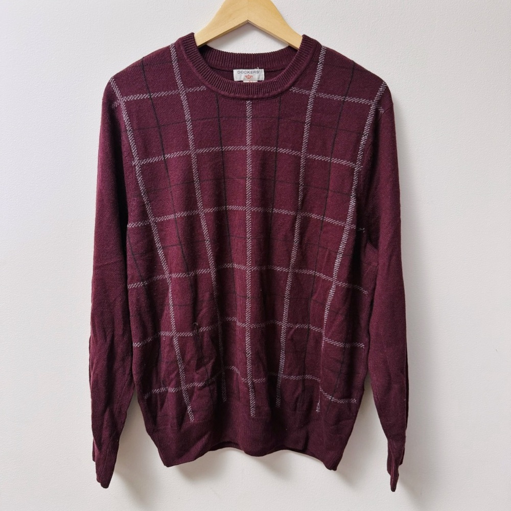 Men’s Dockers Plaid Sweater